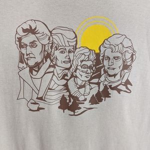 Unisex L Golden Girls Mount Rushmore Parody Tee